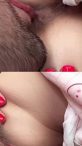 My Cuckold Husband Helped Me Choose Panties so My Lover Could Take Them off and Lick My Butt