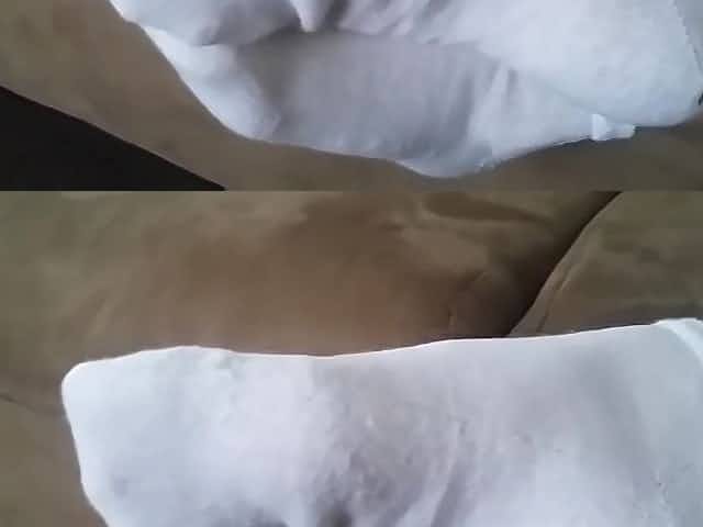 White ankle socks POV
