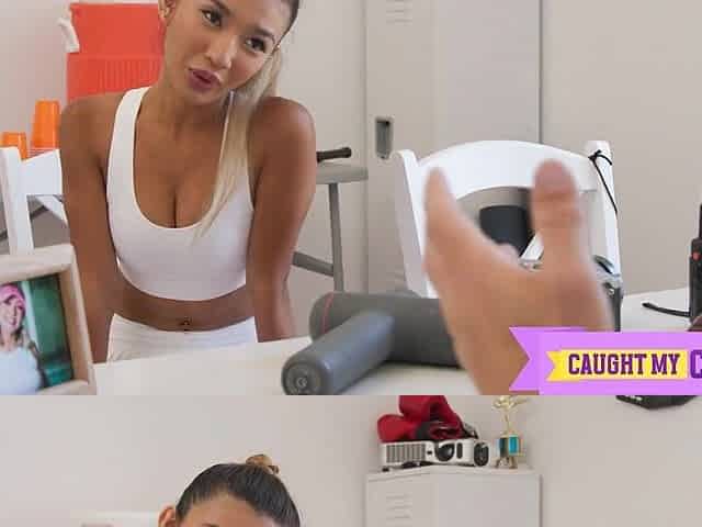 Tiny Athlete Clara Trinity Gets her constricted Twat Stretched to Aid Reach Full Game Potential -S1:E4