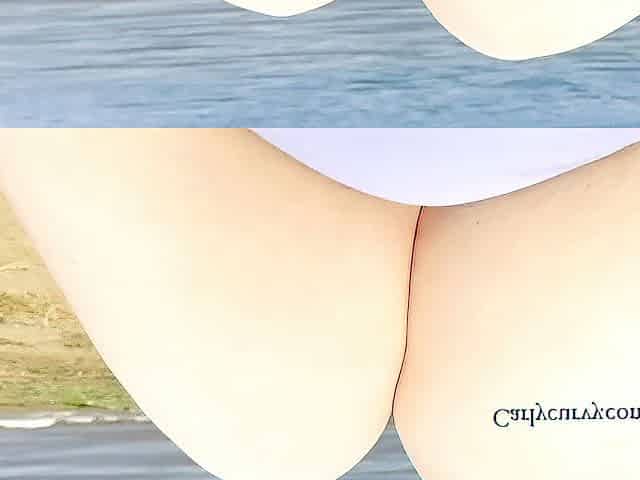 Public beach quick fingering!