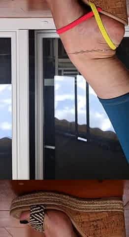 Amateur striptease and Solo masturbation