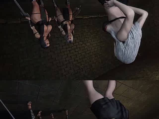 Futa. the Adventure in the Dungeon Ended with a Three-some.