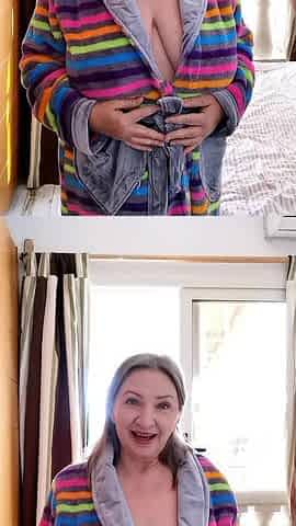 Granny's Tasty Sex Treats for Her Step-grandson
