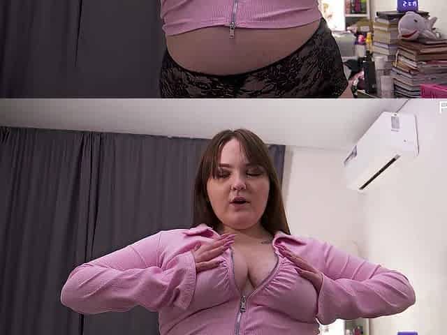 I loove wanking with a fresh toy - Solo big beautiful woman masturbation
