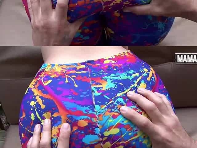 Large Tit Latin babe Bent Over Whilst That guy Rubs Oil Unfathomable Into Her Thick Booty