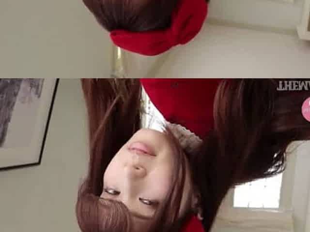 *** ASIAN CUTIE IN RED *soft porn video * (# 44 00 3)