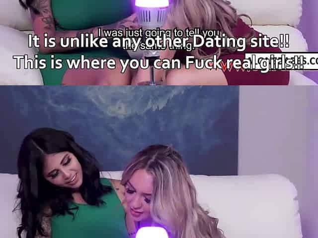 Kourtney Love and Yorgelis Carrillo Fantasy threesome sex