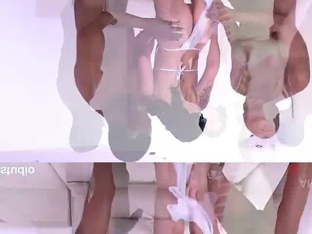 Maddy Ebony Hardcore Intwerracial void urine and Anal screw (soaked)