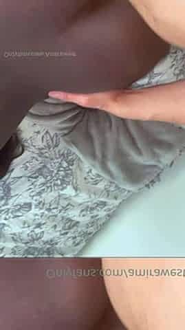 Busty amateur GF sucks and fucks with creampie