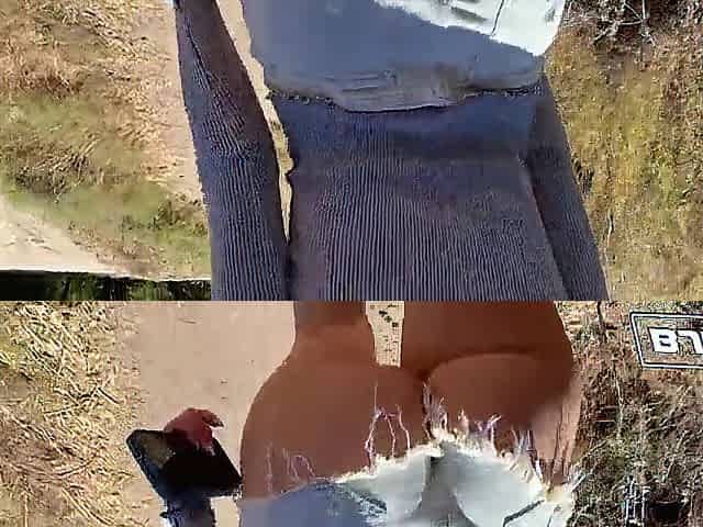 BJRAW Alexa Chains overspread with a BIGGEST facial ejaculation