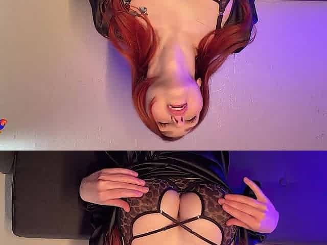 Redhead Solo Fingering Climax