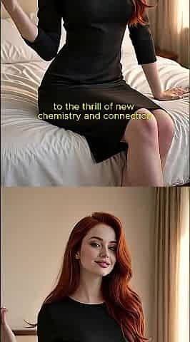(AI-generated) The secrets of the red-haired businesswoman