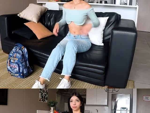 CUTE 18YO LATINA never returned her BF calls