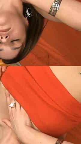 My Girlfriend an 18 Year Old Slut Full of Hair on Her Pussy Eager to Use Sex Toys and Touch Herself with Her Fingers