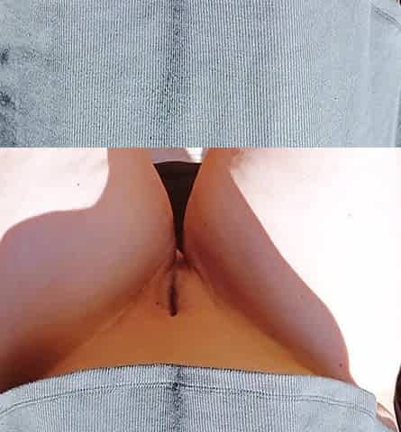 A half squat and i feel my vagina gape