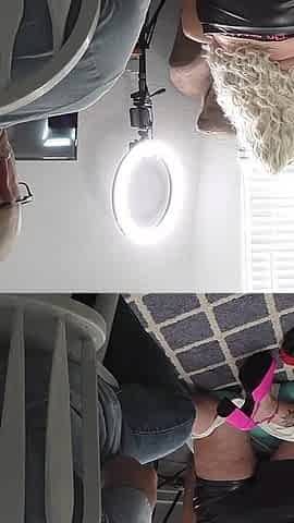 Cuckold POV Angle of Hotwife Venus Rising's Blowjob