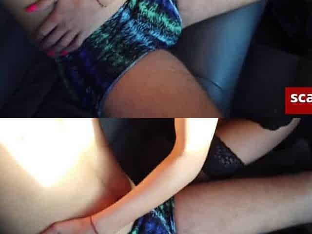 Public Sex in Taxi: Footjob, Blowjob, Doggystyle