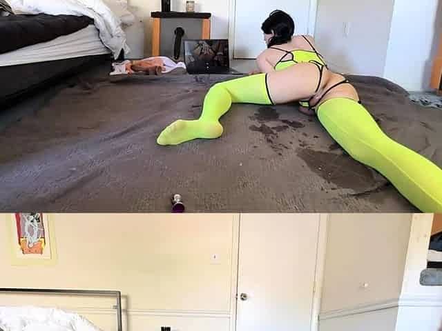 Asian TS Uses Her Toys And A BBC