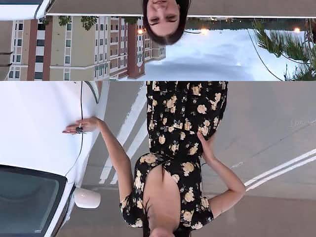 screwing a fan in the parking garage 19yo
