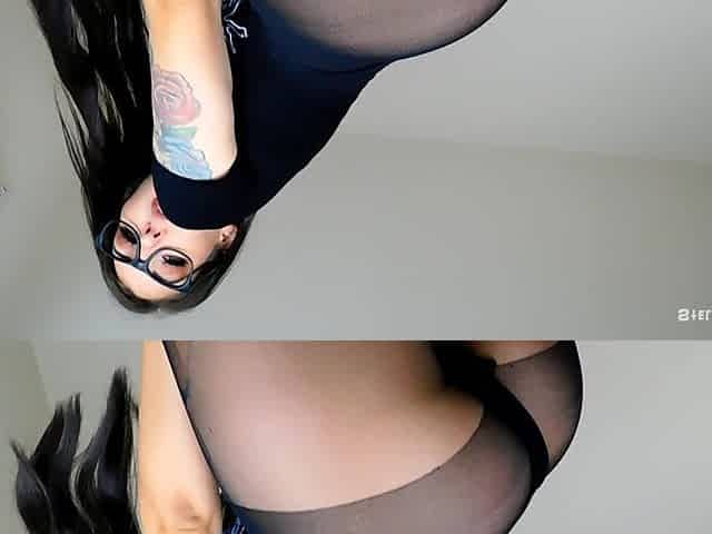 Black Pantyhose Face Sitting POV