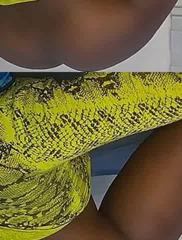 Ebony Green Mamba Fucked Hard From the Back by Daddies BBC