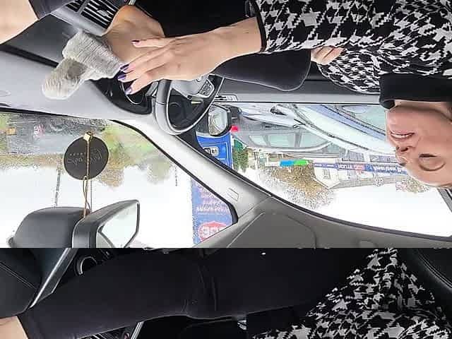 Maitresse Madelines solo foot fetish POV