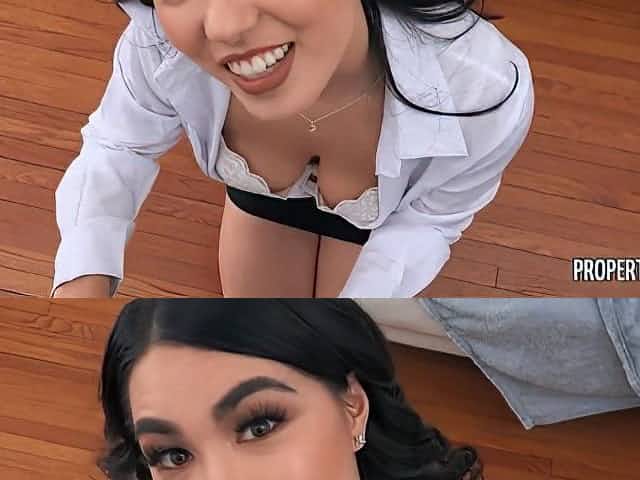 Mina Moon - Spreads Her Legs Wide Open For Lovers Dick