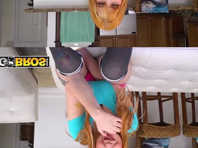 BANGBROS - Empress Elfiie Satisfies Her Stepdad Brickzilla With A Unfathomable Oral-sex And Intensive Sex