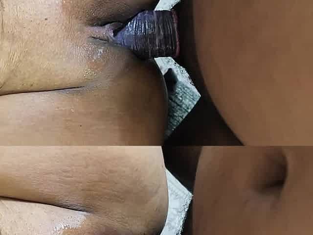 Stepsister Close-up #6 Remove Condom & Cumshot