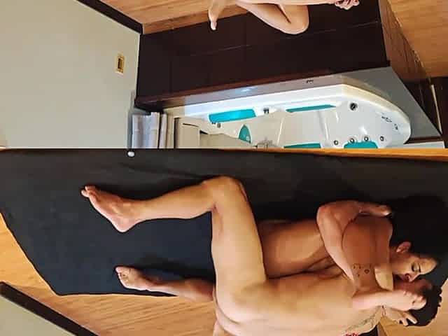The Massage Ended in Sex and a Happy Ending for Both, with the Masseur Cumming Twice, One of Which Was Inside! the Final Part