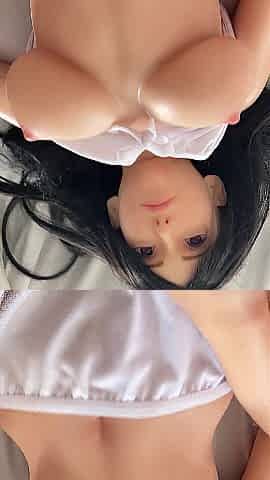 Mini TifaLockhart jerks me off with her feet, I bang her little snatch and cum on her ! (POV Sexdoll)