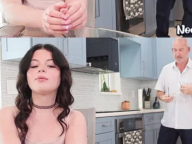 DILF ON DUTY! Aged Chap Screws Teen (eighteen ) Lola Valentine