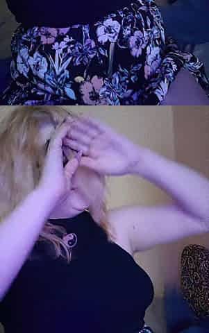 the floozy got concupiscent and whilst masturbating this babe peed in her pants