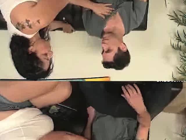 Top heavy MILF Raquel Raxxx makes a deal with her daughters