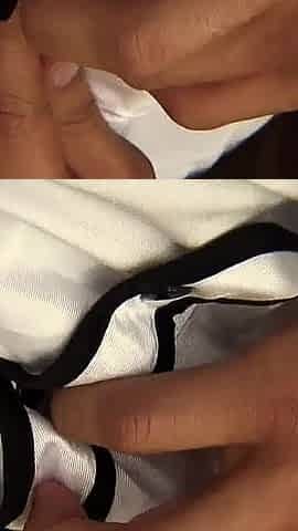 College Asian teen filmed in threesome with stepbrother