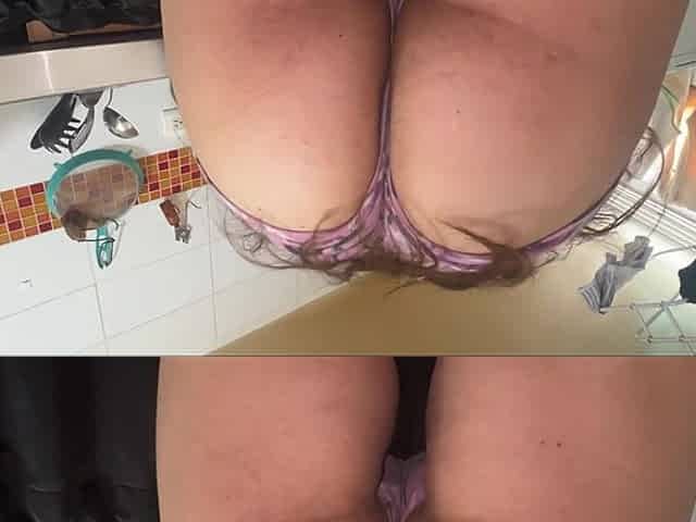 Slutty Wife Lets Her Stepson Grab Herself In The Kitchen. She Loves Feeling Like A Slut!!