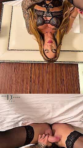 Neverseen POV Blond Ripped TS Bangs Me Hard with Thick Knob Full Filthy Scene