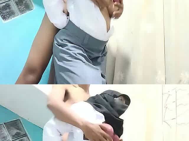 student fucks with boyfriend when coming home from school