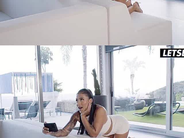 Colombian Floozy Mariana Martix Teases Pool Hunk with Her Hawt Curves - LATIN CHICK mother I'd like to fuck