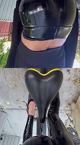 Outdoor latex Ishtar&beast leggings