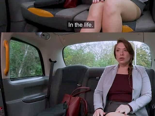 Fake Taxi Russian MILF Sata Jones backseat orgasms