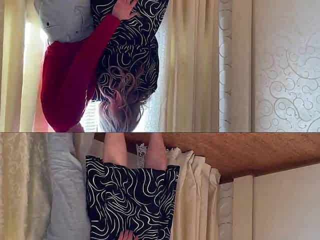Older lady cheating on her spouse