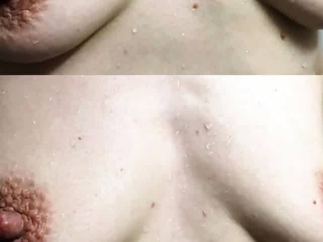 British Amateur MILF Claire's Saggy Small Tits