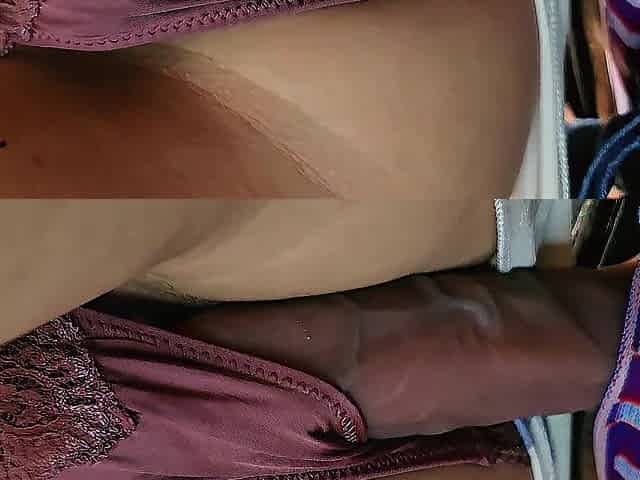 WTF!!! Stranger dude put his cock inside my underclothing. That guy did it on the bus. That guy likewise ejaculate!!!