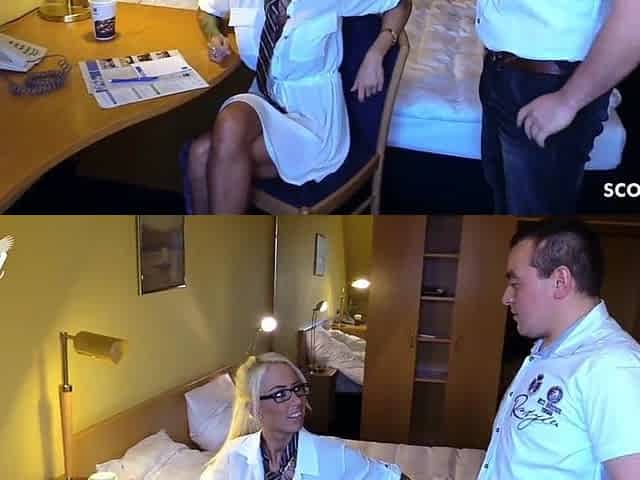 Tini Ramrod Nerd Man Bang Sexy German Tattoo Teen Anni at Work