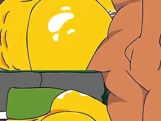 Marge Simpson cheating on Homer