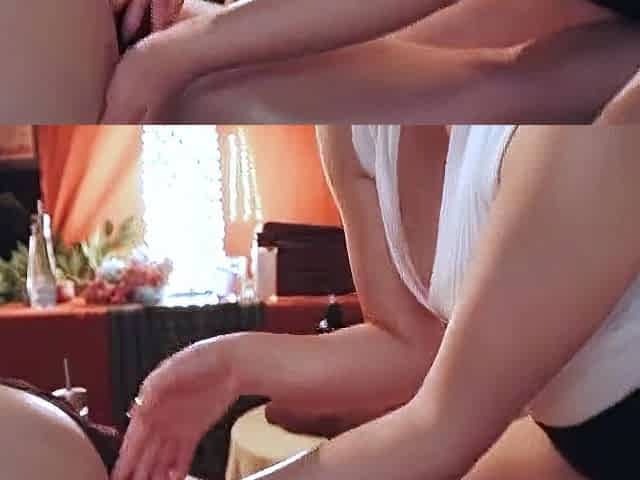 Japanese babe enjoys a hot oily massage with fingering
