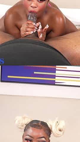 Big Booty Ebony Does Her First Scene