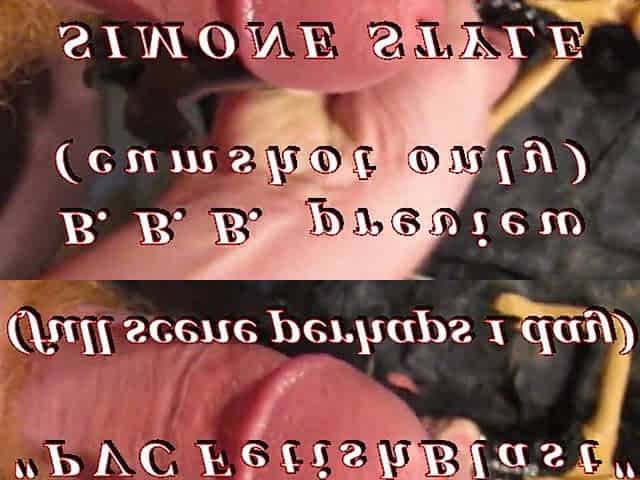 B.B.B. preview: Simone Style "PVC Fetish Blast"(cum merely) AVI noSlomo