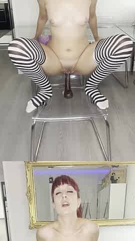Would You Like Me Riding Your Cock Like This??